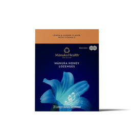 Manuka Honey Lemon & Ginger Lozenges with Vitamin C NZ